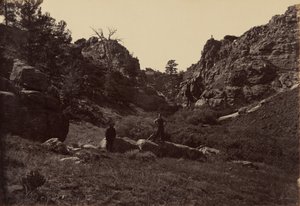 Tábla 10. Ördögkapu, Dale Creek Canon,1869 (fotó) alkotó: Andrew Joseph Russell