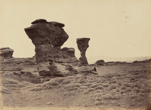 Tábla 12. Dial Rock, Red Buttes,1869 (fotó) alkotó: Andrew Joseph Russell