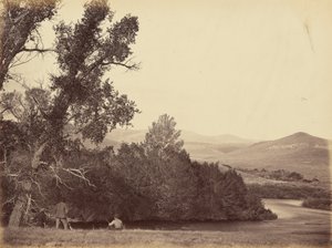 20. tábla. A Laramie folyó forrása,1869 (fotó) alkotó: Andrew Joseph Russell