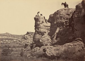 21. tábla. High Bluff, Black Buttes,1869 (fotó) alkotó: Andrew Joseph Russell