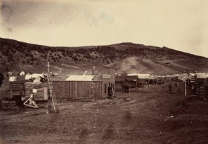 29. tábla. Bear River City, a szénmezők közelében,1869 (fotó) alkotó: Andrew Joseph Russell