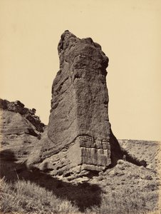31. tábla. Monument Rock, Echo Canon torkolat, 1869 (fotó) alkotó: Andrew Joseph Russell