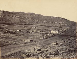 36. tábla. Coalville, Weber-völgy,1869 (fénykép) alkotó: Andrew Joseph Russell