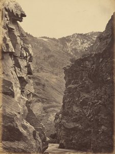 40. tábla. Ördögkapu, Weber Canon,1869 (fotó) alkotó: Andrew Joseph Russell