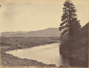 43. tábla. Weber-völgy, a Willhelmina-hágó felől,1869 (fotó) alkotó: Andrew Joseph Russell