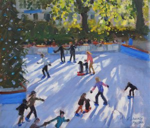 Korcsolya, Természettudományi Múzeum, 2014 alkotó: Andrew Macara