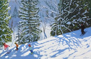 Sípálya Courcheveltől La Taniáig, 2019 alkotó: Andrew Macara