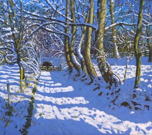 Az alagút, Calke Abbey, Ticknall, Derby, 2021 (olaj, vászon) alkotó: Andrew Macara