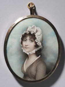 Női portré, 1790-es évek vége.