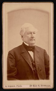 Millard Fillmore portréja 1800-1874, 1874 előtt. alkotó: Andrew Simson