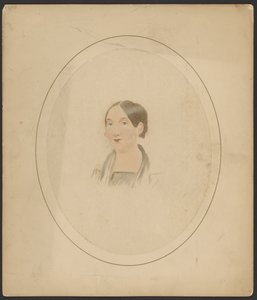 Lavinia E. Walken (Mrs. A.J. Hill) portréja alkotó: Andrew W. Jordan