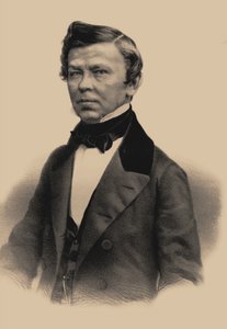 Vlagyimir Grigorjevics Benediktov költő portréja 1807-1873, 1870