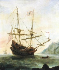 A Santa Maria horgonyon alkotó: Andries van Eertvelt