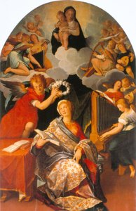 Szent Cecília alkotó: Andrés de la Concha