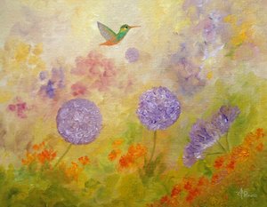 Kolibri-kert álom alkotó: Angeles M. Pomata