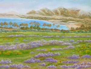 Spring Meadow-öböl alkotó: Angeles M. Pomata