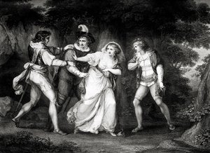William Shakespeare darabja alkotó: Angelica (after) Kauffman