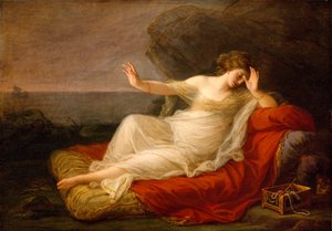 Ariadnét Thészeusz elhagyta Naxoson, 1774