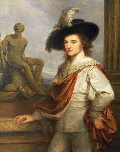 Ausztria, Bécs, olaj, vászon, osztrák gyűjtő, Joseph Johann Graf Fries portréja alkotó: Angelica Kauffmann