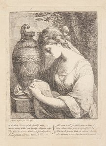 A nő az urnánál alkotó: Angelica Kauffmann