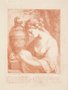A nő az urnánál alkotó: Angelica Kauffmann