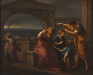 Plinius Minor és édesanyja Misenumban, Kr. u. 79-ben