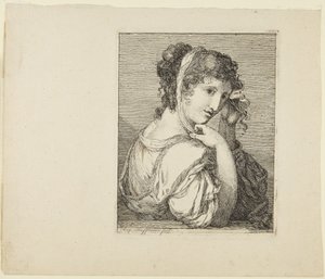 Egy lány portréja alkotó: Angelica Kauffmann