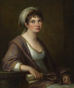 Franziska von Kaunitz-Rietberg hercegnő, született Ungnad von Weissenwolf grófnő portréja, 1805 alkotó: Angelica Kauffmann