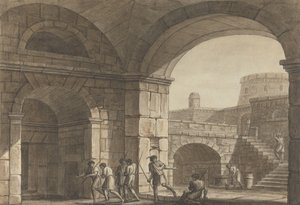 Jelenet egy római börtönben alkotó: Angelica Kauffmann