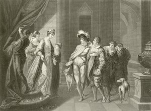 Edgar és Elfrida interjúja alkotó: Angelica Kauffmann