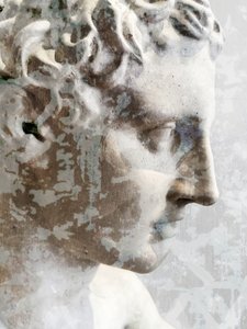Vízhatásnak kitett márványprofil alkotó: Angelo Cerantola