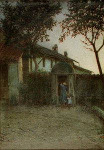 Hajnal alkotó: Angelo Morbelli