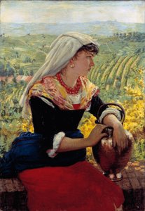 Feleségének portréja Monferrato ruhában