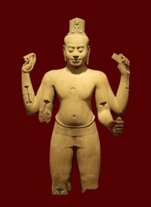 Bodhiszattva Lokesvara / Khmer Art alkotó: Angkor Thom