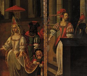 Négyszeres kétoldalas képernyő, 1700 körül