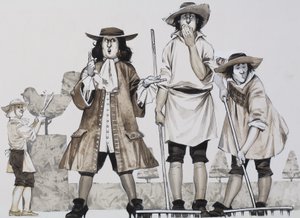 Fegyelem (gouache, papír) alkotó: Angus McBride