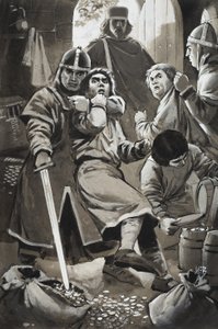 Kovácsok (gouache, papír) alkotó: Angus McBride
