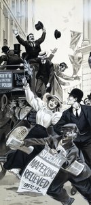 Hogyan terjedt el a hír: Mafeking megkönnyebbülése alkotó: Angus McBride