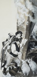 Férfiak disznókkal alkotó: Angus McBride