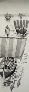 Föníciaiak (gouache, papír) alkotó: Angus McBride