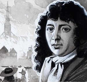 Samuel Pepys és a londoni nagy tűzvész alkotó: Angus McBride