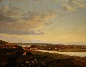 Silkeborg Jütlandban alkotó: Anker Niels Lund