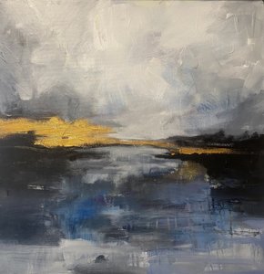 Aranyszínű horizont tükröződése alkotó: Anna-Karin Bergius