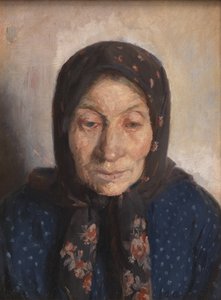 Egy öreg halász felesége alkotó: Anna Ancher