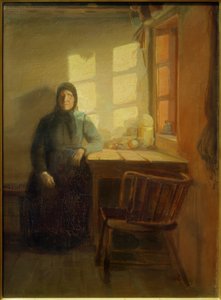 Vakon a napsütésben alkotó: Anna Ancher