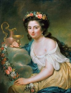 Henriette Herz portréja, született De Lemos 1764-1847 Hebe néven, 1778.