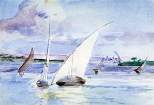 „Egy tó vitorláshajókkal”, 1864-1930