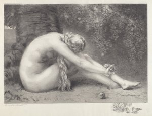 Bűnbánó Éva alkotó: Anna Massey Lea Merritt
