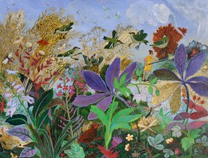 Burning Off, 2014 (akril) alkotó: Anna Pugh