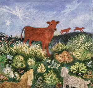 Ghost Dogs, 2019 (akril) alkotó: Anna Pugh